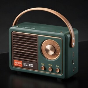 WALTA ELITE 10W Retro Bluetooth Speaker