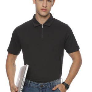 Monte Carlo 200gsm bold Zipper Polo