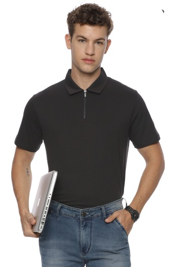 Monte Carlo 200gsm bold Zipper Polo