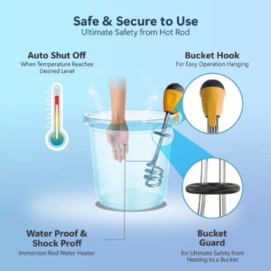 Rico IR2309 powerful Water Heater