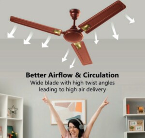 Rico 1200mm stylish Ceiling Fan