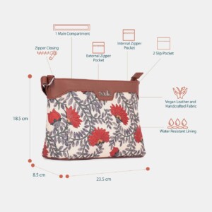 Zouk Harmony 10+ super prints Sling Bag