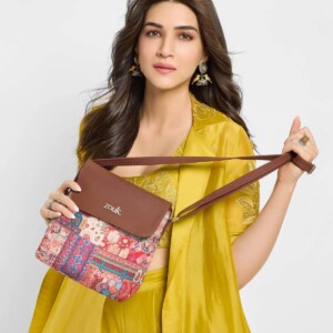 Zouk 10+ luxury prints Flap Sling Bag