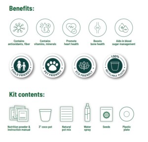 Pot & Bloom 3 step starter grow kit