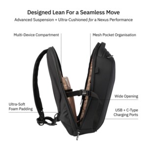 Vantora 12L bold Premium Tech Backpack