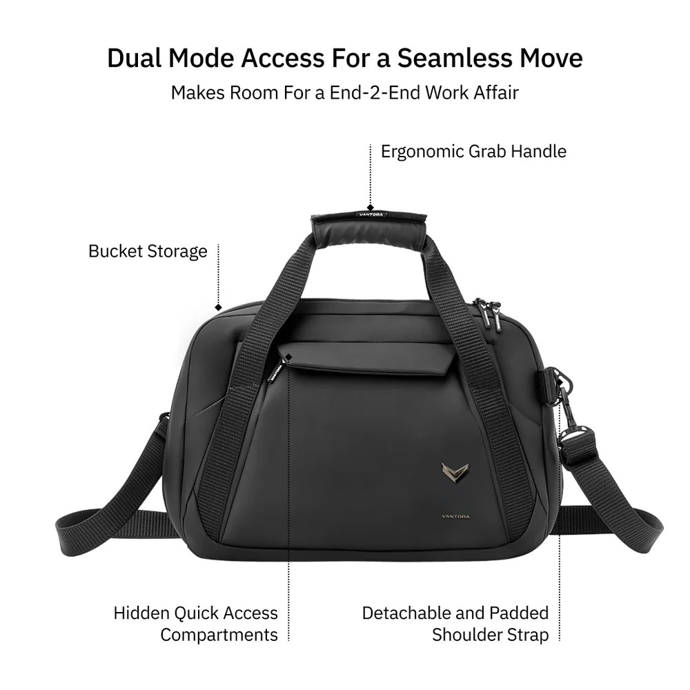 Vantora Elegant 10L Executive Briefcase