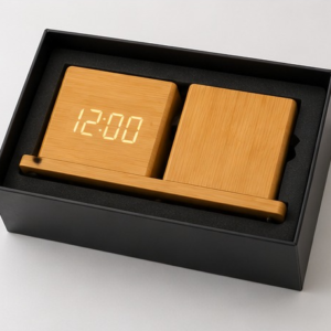bold 3in1 Bamboo Wireless Charging Hub